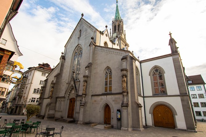 1 Hour Express Walk of St. Gallen with a Local - The Vadian Monument stop, and how it helps you read the city