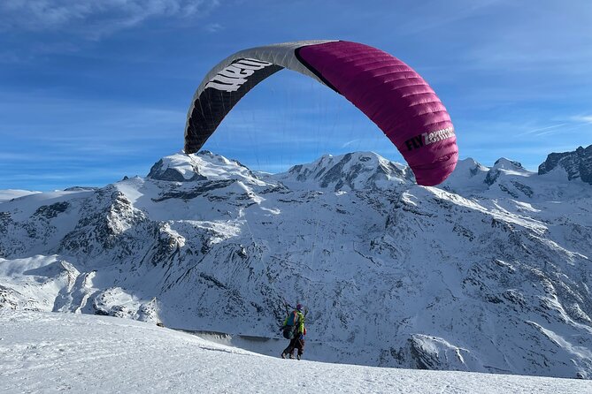 20 to 25 Minute Tandem Paragliding in Zermatt and Matterhorn View - Rothorn vs. Gornergrat: how the takeoff site changes your morning