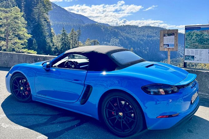 4-Day Swiss Alps Porsche Drive: Interlaken, Furka-Grimsel-Susten - Zurich Start Point: Meet, Get Briefed, and Head for the Passes