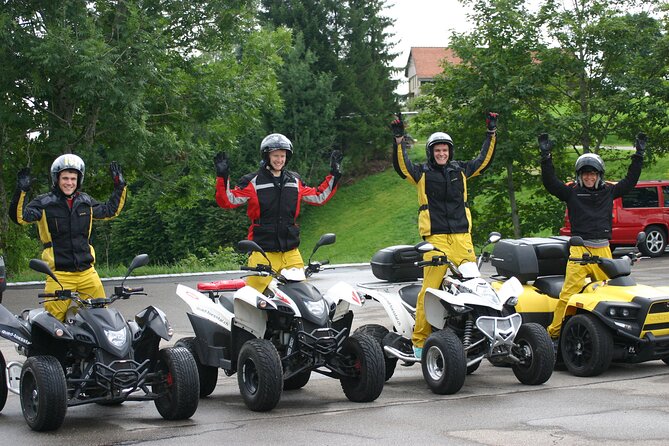 4-hour Quad Tour near Zurich - Riding the hills: what the route is like from Lake Zurich to the Alps