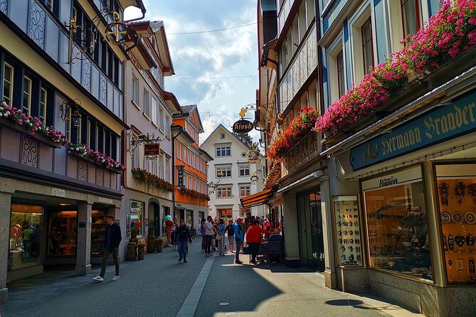 All Inclusive Rhine Falls and Appenzell Private Day Tour from Zurich - Appenzell old-town stroll and shop time