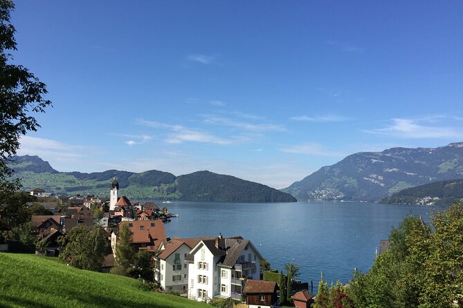 Alpine Tour Across Switzerland - Day 2: Lake Geneva cruise to Yvoire, then the climb into Chatel