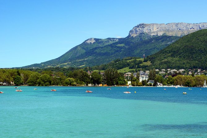 Annecy - Venice of the Alps - Tour from Geneva - Palais de l’Isle Photo Stop, the View Above the Canals