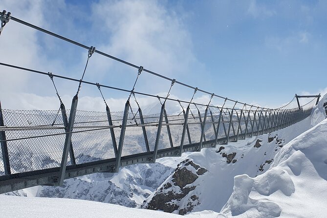 Attraction Ticket: Mt. Titlis by Train and Cableway from Lucerne - Up by cableway: the change in air and altitude