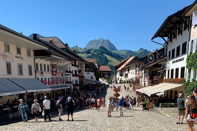 Bern Private Tour - Gruyères , Cheese, and Lavaux's UNESCO Wine - Montbovon to Montreux by Golden Pass Express