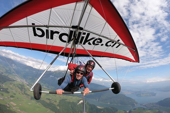 Birdlike Hang Gliding Lucerne - Your flight over the Alps: what you might see and feel