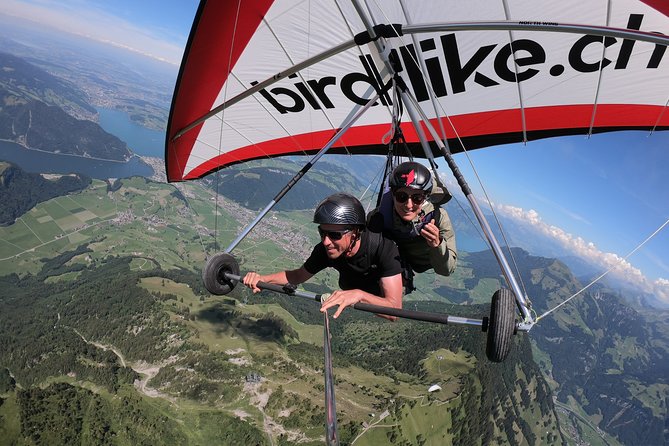 Birdlike Hang Gliding Lucerne - Titlis Cliff Walk after landing: why the day doesn’t end when you land
