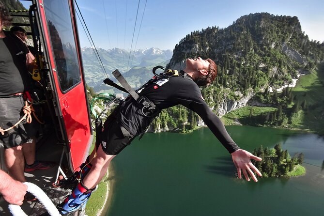 Bungy Jump Stockhorn with OUTDOOR - Timing, what you actually do during the 4.5 hours