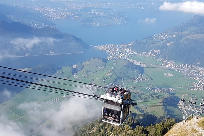 Cabrio Cable Car to Stanserhorn Half-Day Trip from Luzern - CabriO double-decker open-air cable car: the main event