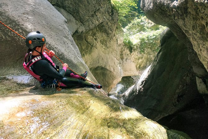 Canyoning Chli Schliere with OUTDOOR (Advanced) - The free lunch and recovery routine back in Interlaken