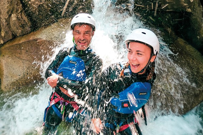 Canyoning Experience Grimsel from Interlaken - Jumps, slides, plunge pools, and the zipline finale