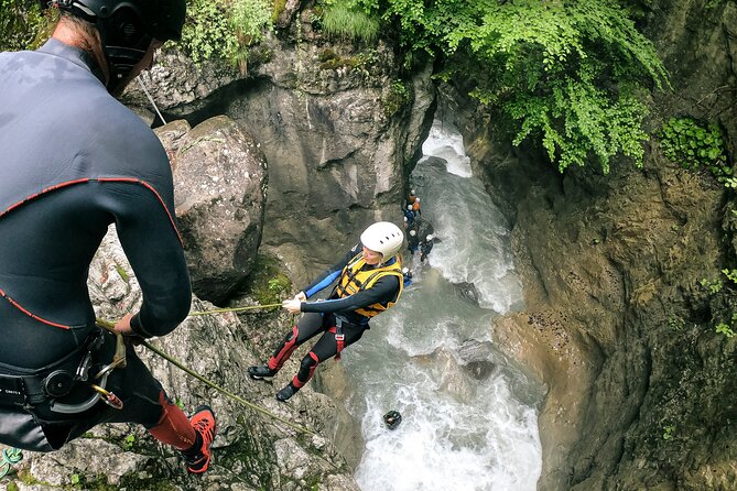 Canyoning Interlaken with OUTDOOR - Jumps, chutes, and slides: how the canyon run actually flows