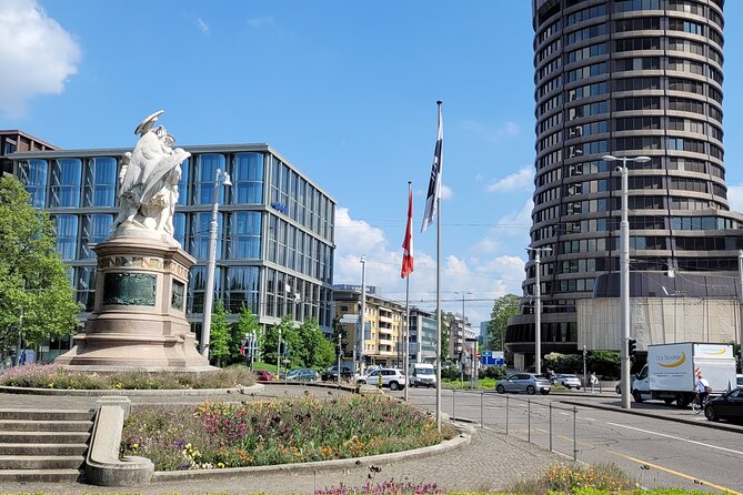 City tour Basel (walking tour) - Meeting point at Strassburger Denkmal, easy to find