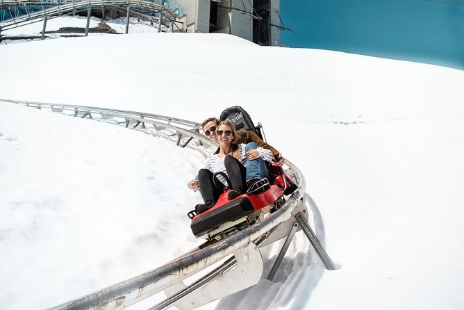Day trip to Glacier 3000 from Montreux - Glacier 3000: cable car views and snow time, even when the calendar says otherwise
