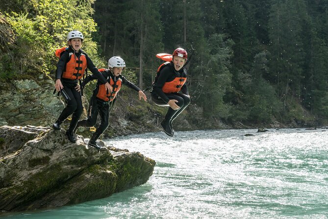 Family Rafting Experience in Engadin - How long, and what the group size means for families