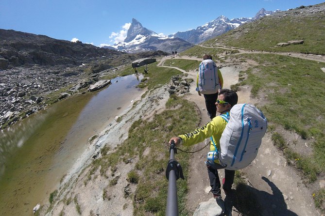 FLYMATTERHORN VIP Paragliding from Zermatt, With Matterhorn View - From Bahnhofpl. 7 to Launch and Back Again
