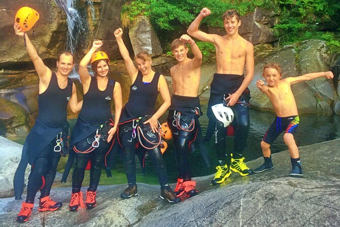 Fun and Adventure - Best beginner canyoning near Bellinzona - The 4-Hour Flow: Gear, Hike In, 2 to 3 Hours in the Canyon, Out Again