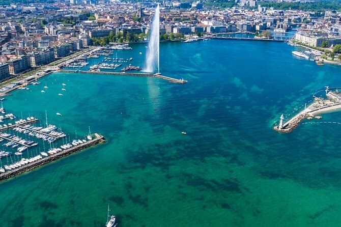 Geneva By E Bike United Nations Old Town Lake Fountain - Meeting at Burger King, then getting set up the easy way