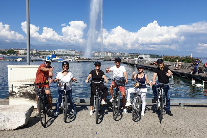 Geneva By E Bike United Nations Old Town Lake Fountain - Palais des Nations and the Red Cross Museum, seen the smart way