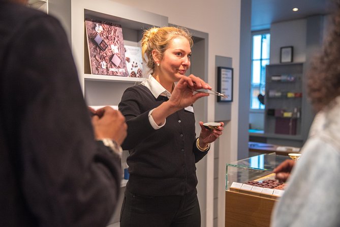 Geneva Chocolate tasting Tour in a Private TaxiBike - Stop 3: La Bonbonnière for Seasonal Tastings and Hot Chocolate Time