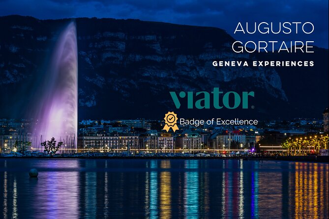 GENEVA EXCLUSIVE Complete Tour (PICK-UP), UN area & Old City - Chambesy viewpoint: Mont Blanc and Lake Geneva, in one stop