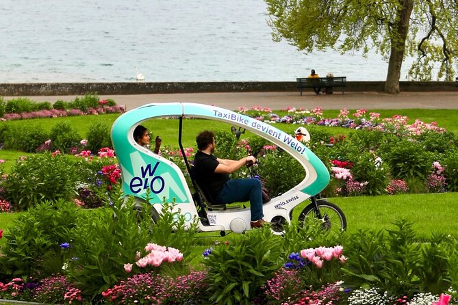 Geneva Highlights Tour by TaxiBike - Jet d’Eau: Geneva’s harbor icon, best seen with a guide pacing you