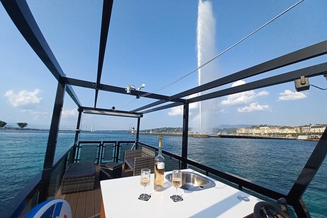 Geneva: Private Cruise on Lake Geneva with Aperitif - The route: water jet, beaches, and park views you can’t get on foot