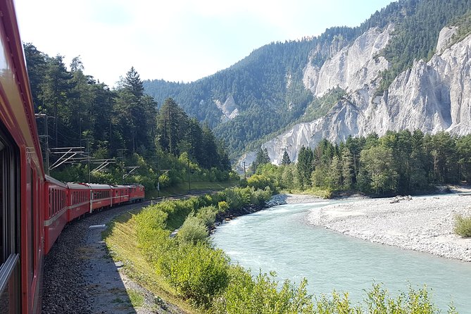 Glacier Express Panoramic Train Round Trip in one Day Private Tour from Luzern - Brig: where you switch trains and get a real break