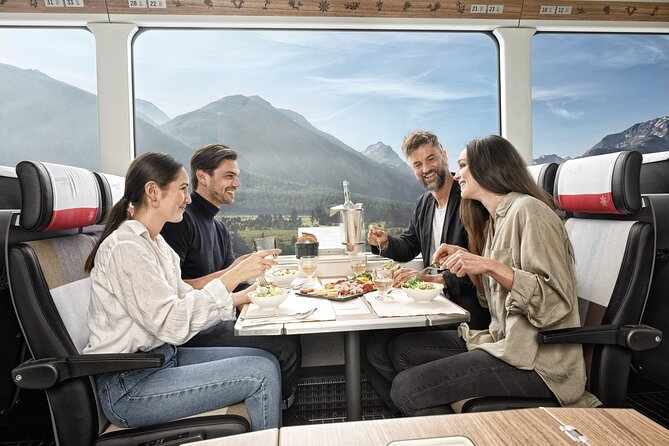 Glacier Express Panoramic Train Round Trip in one Day Private Tour from Luzern - Lucerne to Chur: lakes, pre-Alps, and the ride gets a story