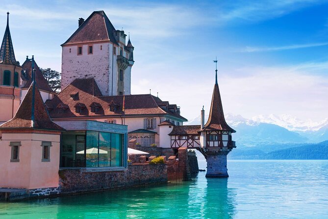 Interlaken: Private Car Tour to Swiss Villages, Capital & Castles - Spiez: medieval town views over Lake Thun