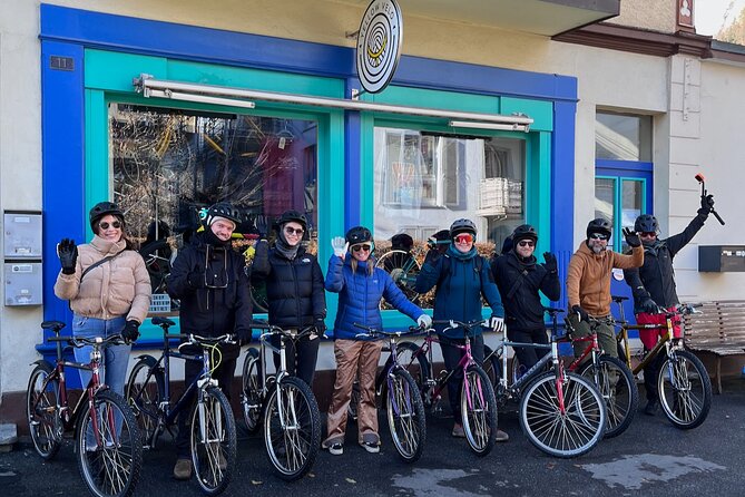 Interlaken Valley Winter E-Bike Tour: Rivers, Lakes & Castles - Start on the Aare River, where winter color looks unreal