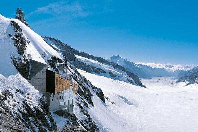 Jungfraujoch Day Trip from Lucerne with Eiger Express Gondola - On the summit: Alpine Sensation, Sphinx views, and the Ice Palace