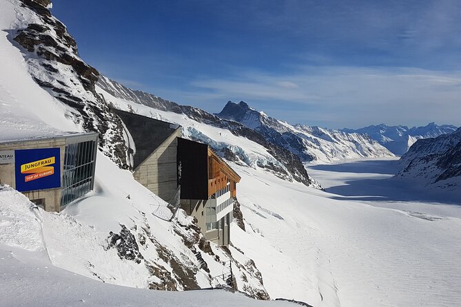Jungfraujoch Top of Europe Private Day Trip from Basel - Cableway to Eigergletscher, then the cogwheel climb