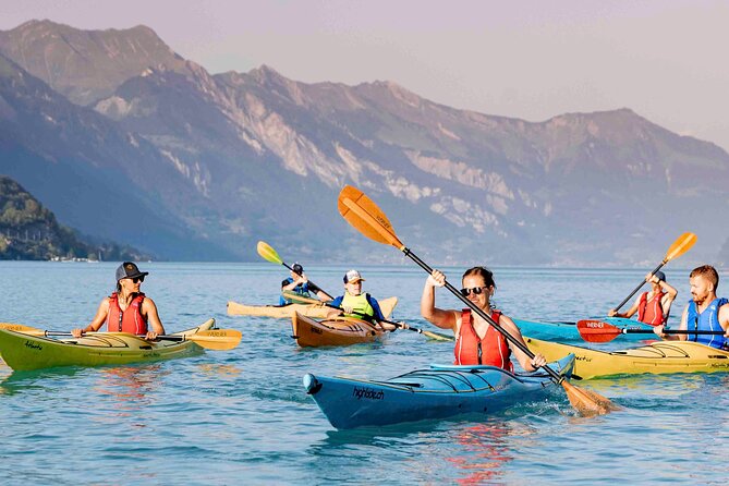 Kayak Tour of the Turquoise Lake Brienz - Hidden beaches, swim moments, and the fun side of paddling