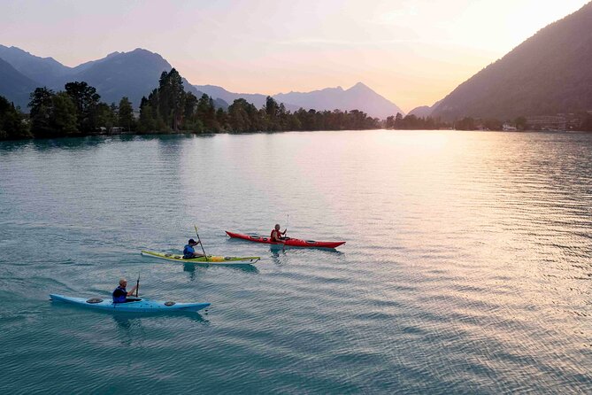 Kayak Tour of the Turquoise Lake Brienz - The itinerary stops that matter: Bönigen, Interlaken, Bernese Oberland, Jungfrau Region, and Swiss Alps