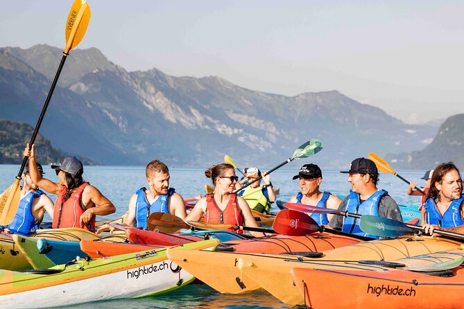 Kayak Tour of the Turquoise Lake Brienz - Small group coaching in English, plus photos that protect your day