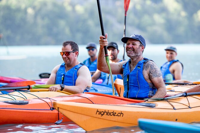 Kayak Tour of the Turquoise Lake Brienz - Evening tours: when Lake Brienz calms down for better light