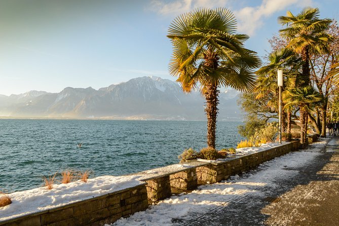 (KTG303) - Winter Montreux, Chillon & Chaplin's World from Geneva - The morning run: meeting at Geneva Bus Station and rolling out