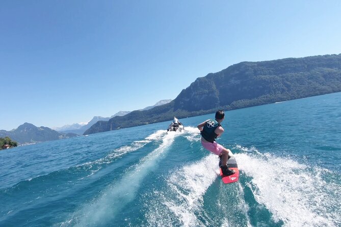 Lake Zurich boat tour for an afternoon ! - What you can do on board: steering, swimming, sound, and optional watersports
