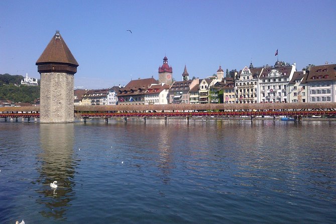 Lucerne small group walking tour and Lake Cruise from Zürich - KKL Luzern and boarding the Lake Lucerne boat