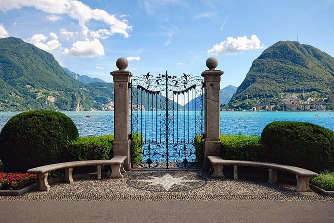 Lugano & Morcote, Lake Lugano, private guided tour, from Lugano - Borgo Antico Morcote, frescos, and the walk to St. Mary of the Stone