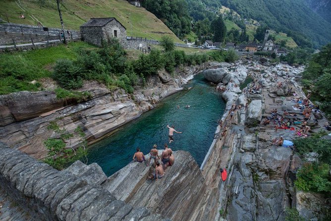 Lugano Mountains, tour from Milan, Lugano, lake Como. - Stop 1, Cascata La Froda: Waterfall Views Plus a Mountain Walk