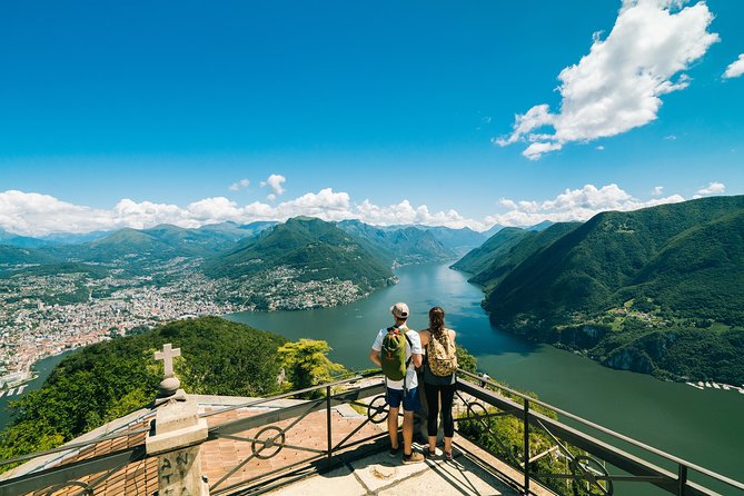 Lugano Region Guided Excursion from Lugano to Monte San Salvatore by funicular - Monte San Salvatore funicular, quick climb, big payoff