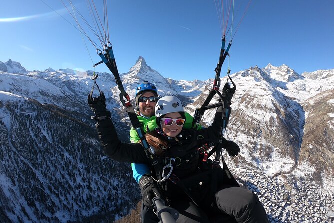 Matterhorn Paragliding flight in Zermatt (20-25min) - Wildlife spotting and park viewing with binoculars and optics