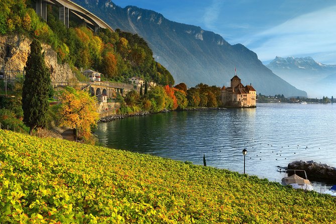 Montreux, Vevey, Chaplin's World and Chillon Castle Private Tour - Chillon Castle: The One-Hour Fortress Visit You’ll Remember