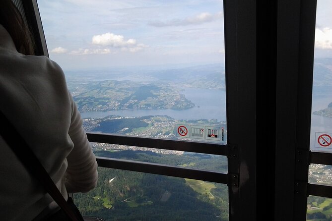 Mount Pilatus Small Group off-season Day Trip from Luzern - Gondola routing: to Fräkmüntegg, then the final ascent