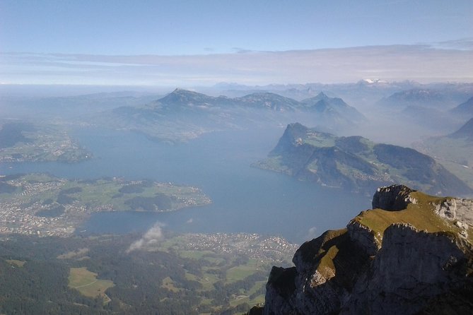 Mt. Pilatus Golden Roundtrip Private Day Trip from Luzern - The steep ascent: cogwheel in summer, cableway in winter