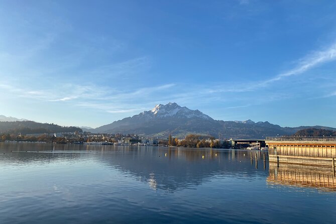 Mt. Pilatus & Lake Lucerne Cruise Small Group Tour | From Basel - Lake Lucerne cruise: smooth water, and how the route changes by season