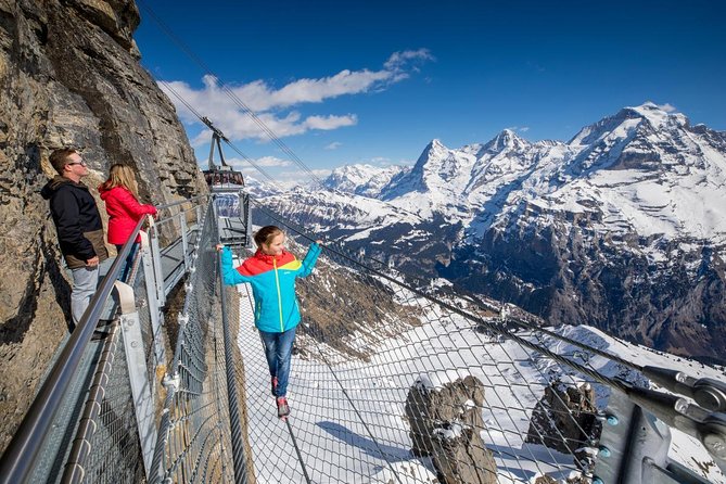 Mt. Schilthorn & Mürren Private Day Trip from Interlaken - Birg Thrill Walk at the Birg station: views plus attitude