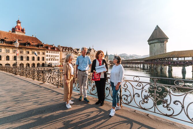 Official Guided City Tour of Lucerne - Meeting at Tourist Information, then walking into the old heart